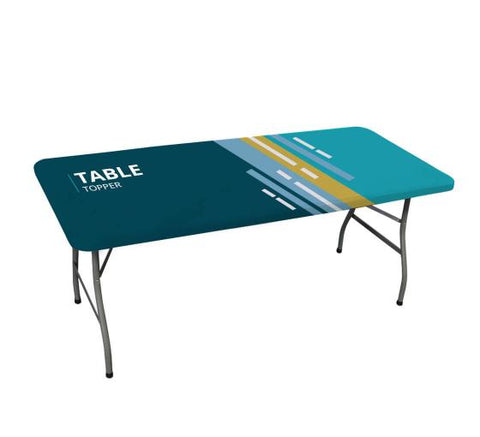 72" x 24" Table Top Graphic - Fits the Top of a 6' Table - full colour